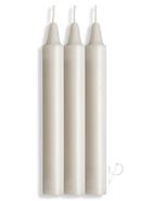 Lacire Drip Pillar Candles White