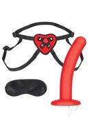 Lux F Red Heart Harness/dildo Set 5