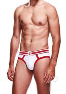 Prowler White/red Brief Lg