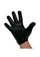 Prowler Red Leather Gloves Blk Lg