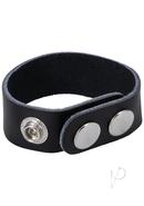 Rock Solid The Leather 3 Snap Black