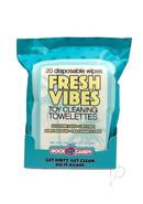 Fresh Vibe Wipes Travel Pack 20ct