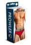 Prowler Red/white Brief Lg(disc)